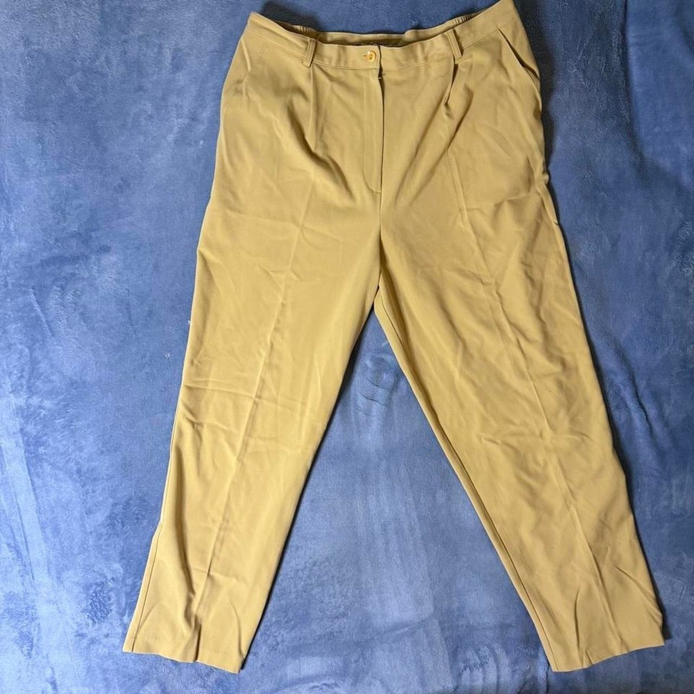 Sag Harbor tan trousers women Size 16